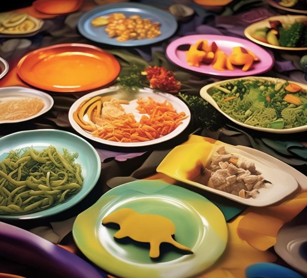 寻找食物中的影子