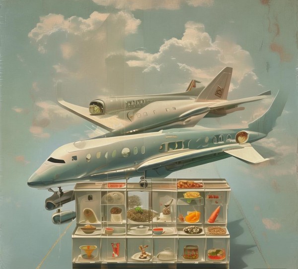 味蕾的美味，飞机餐饮与隐私问题的隐喻