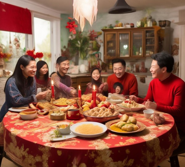 新年食餐，好记心间，温馨又温馨