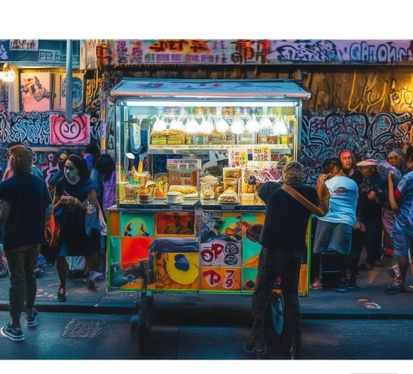 街头小吃的街头文化之美